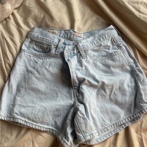 Levi's Women's Light Blue Jean Shorts